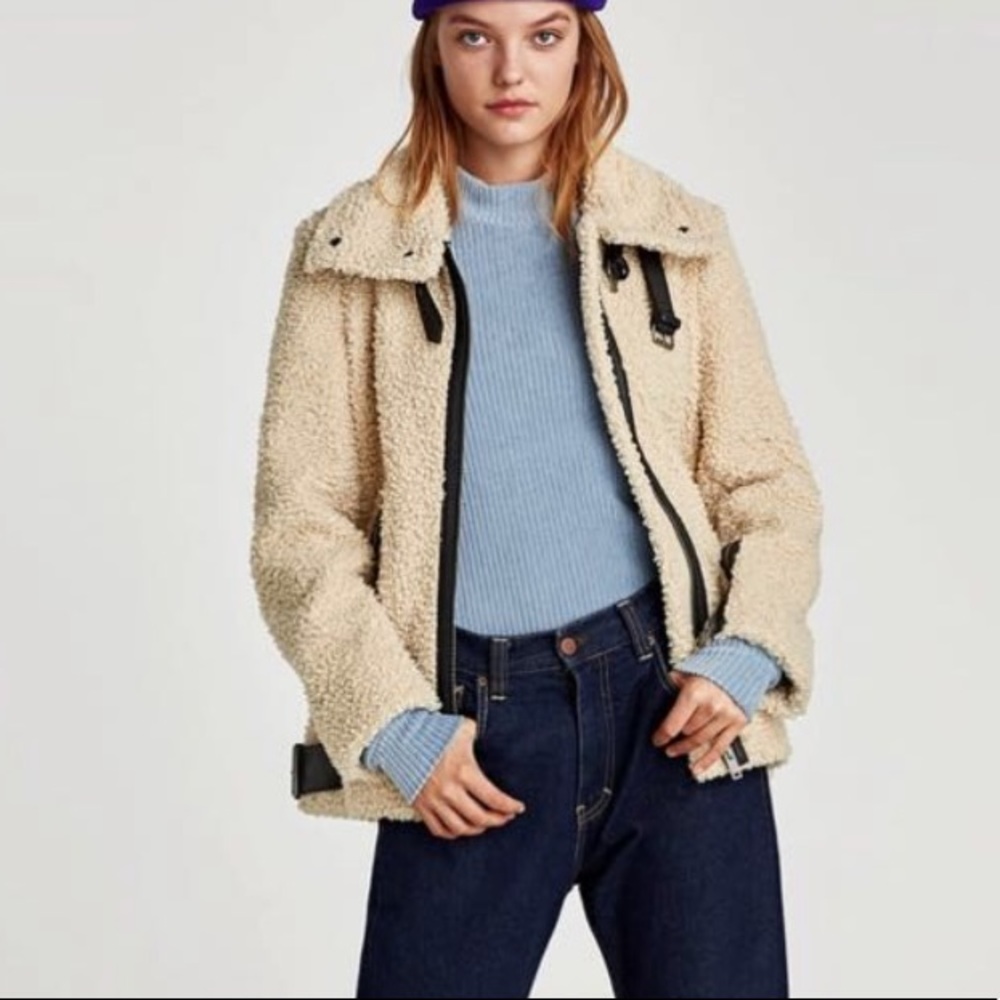Zara Faux Fur Jacket